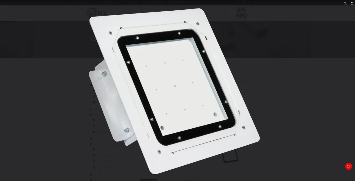 LED Hallenbeleuchtung und Canopy Aluminiumgehäuse