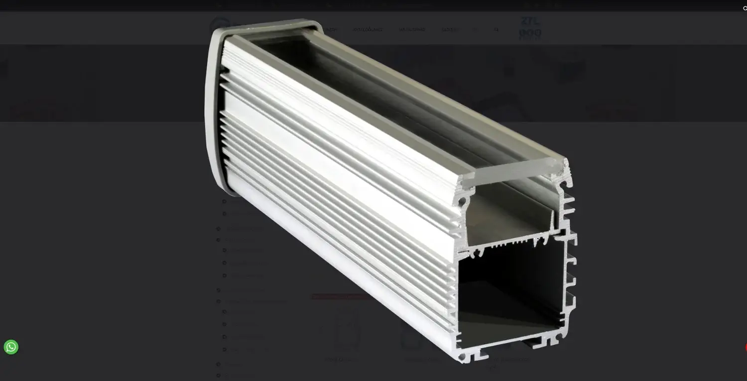 LED Wallwasher Aluminiumprofil
